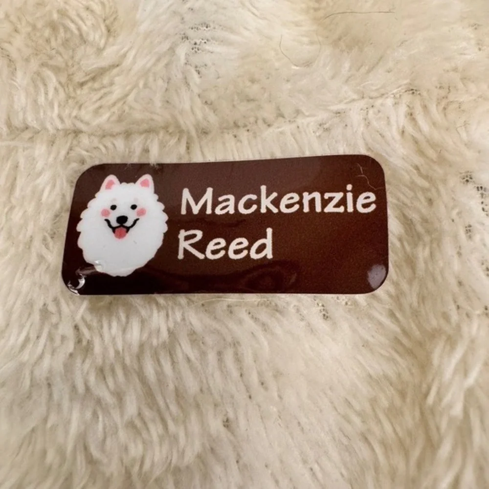 Mackenzie Reed Puffer Jacket Girls SZ 8Y Black Faux Fur Lined Hooded Winter Coat - Picture 6 of 10